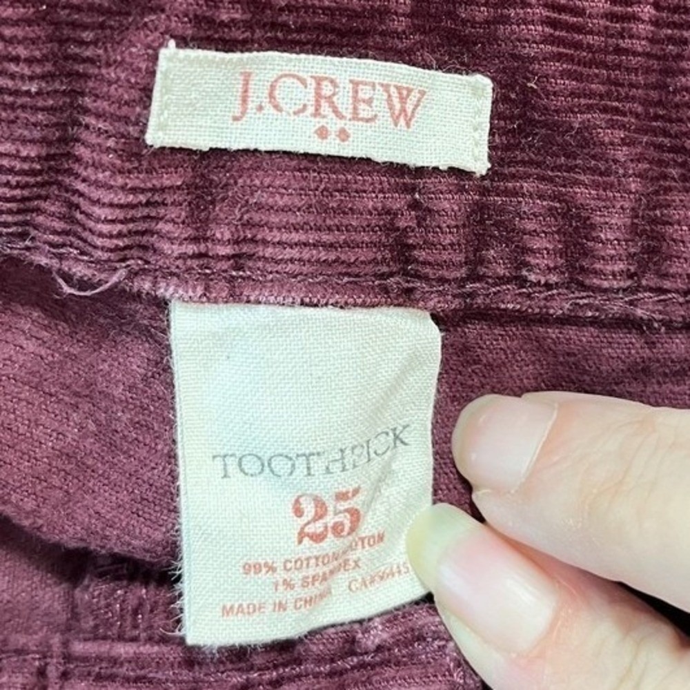 J.Crew Corduroy Toothpiv